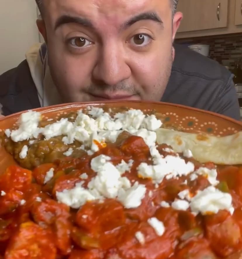 Picture for Puerco y Nopalitos en Salsa Roja (Pork & Cactus in a Red Salsa)