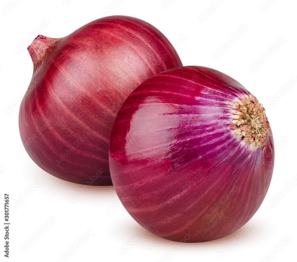 red onion, thinly sliced