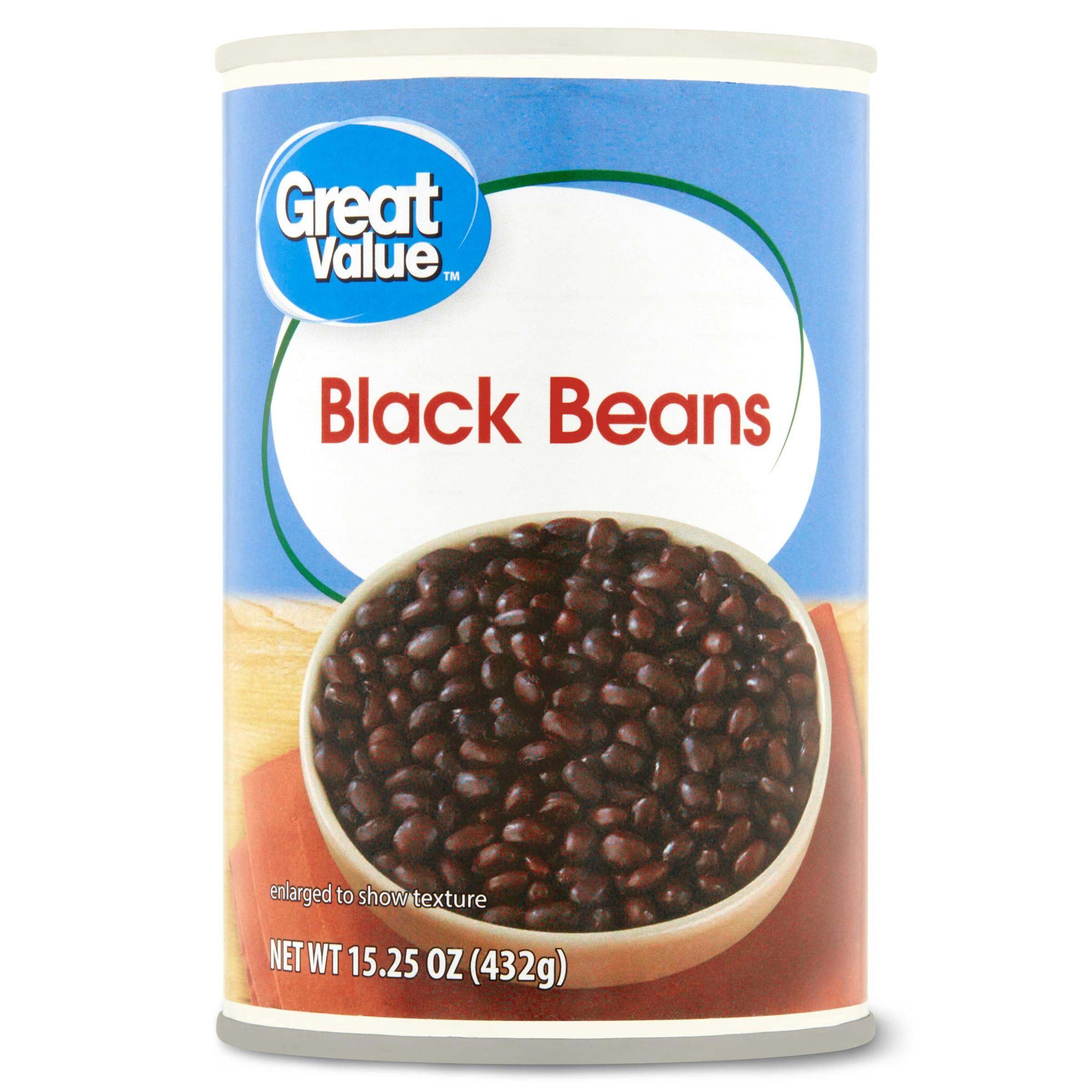 black beans 15oz drained