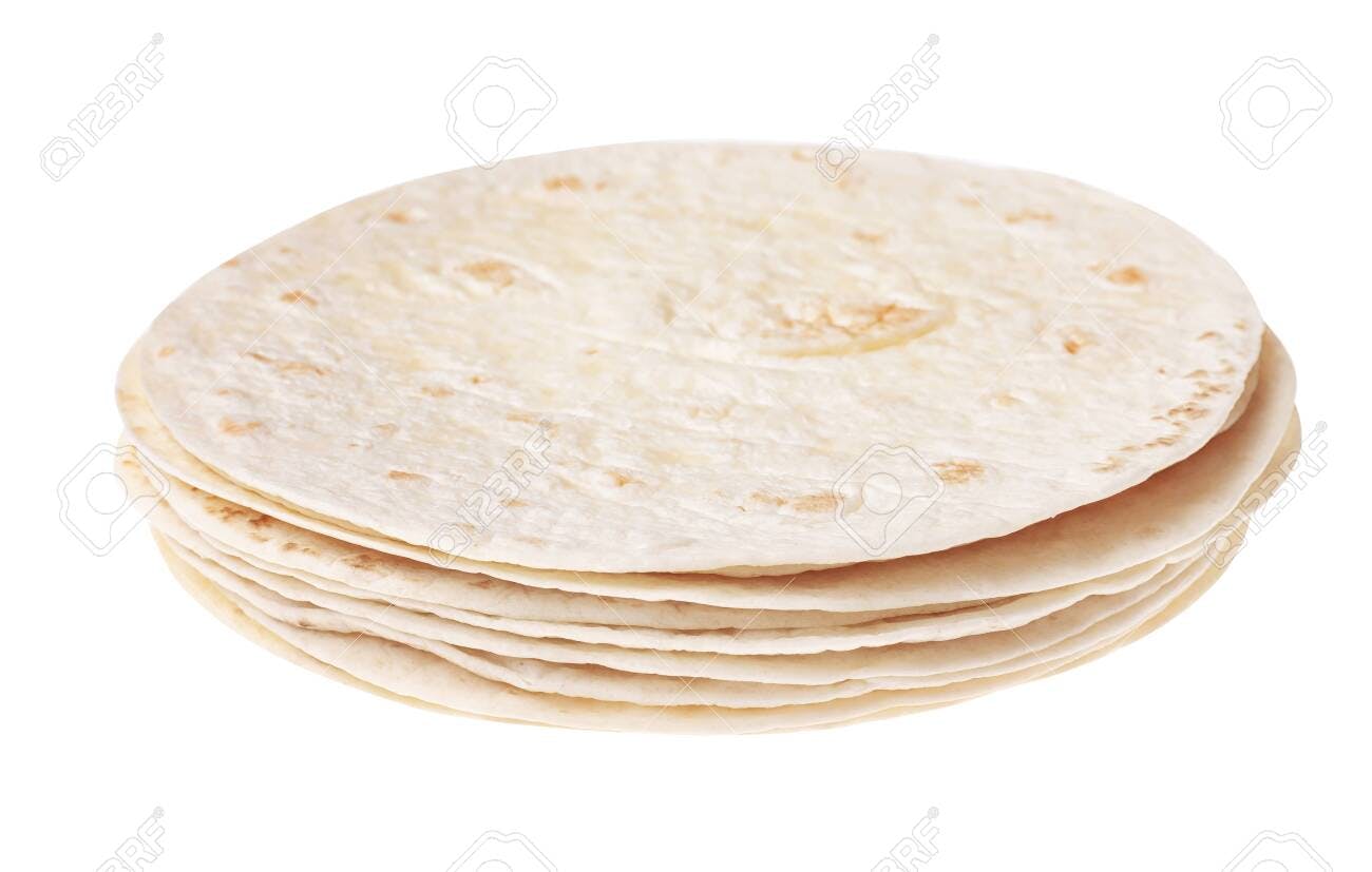 Tortillas for serving