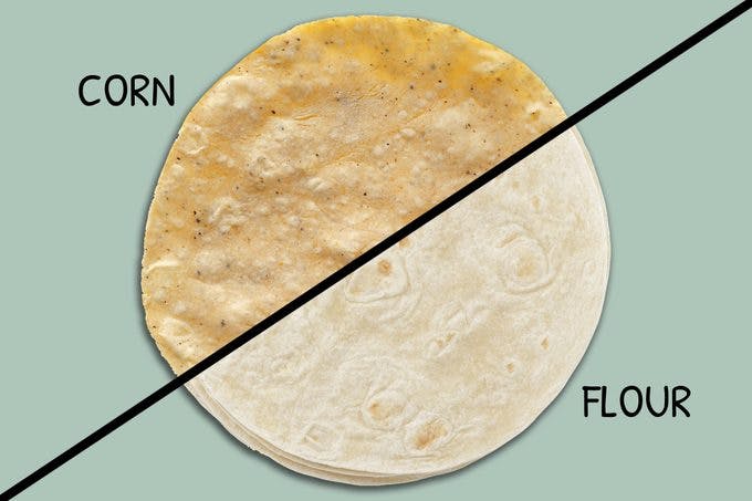 Flour or Corn tortillas