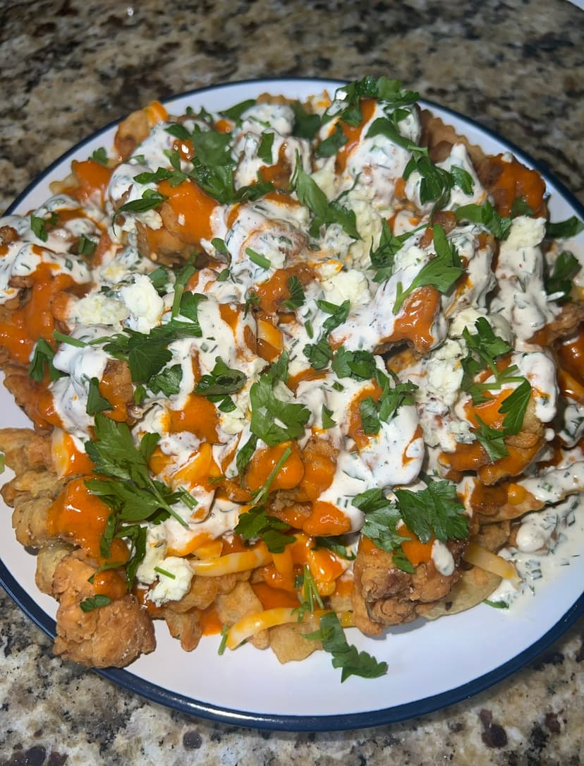 Loaded Buffalo Ranch Fries | Freddsters